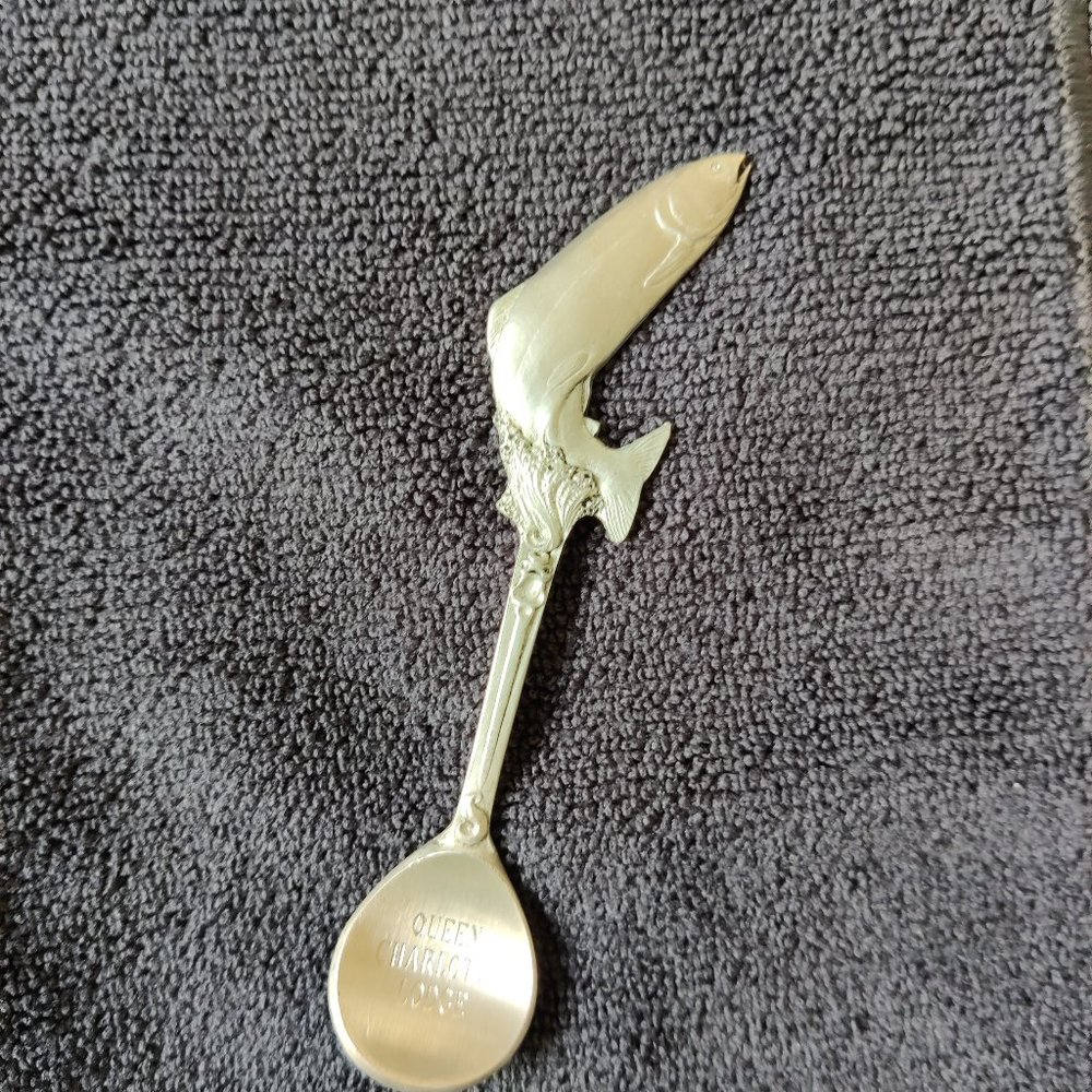 Pewter Jam Spoon-QCL Fishing Lodge in BC